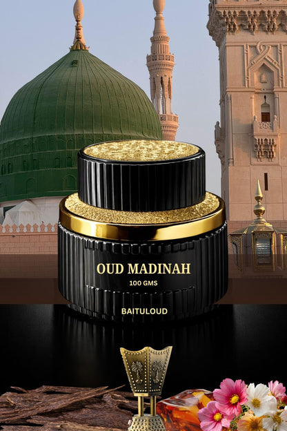 OUD MADINAH BAKHOOR 100GMS ( PREMIUM BAKHOOR BY BAITULOUD )