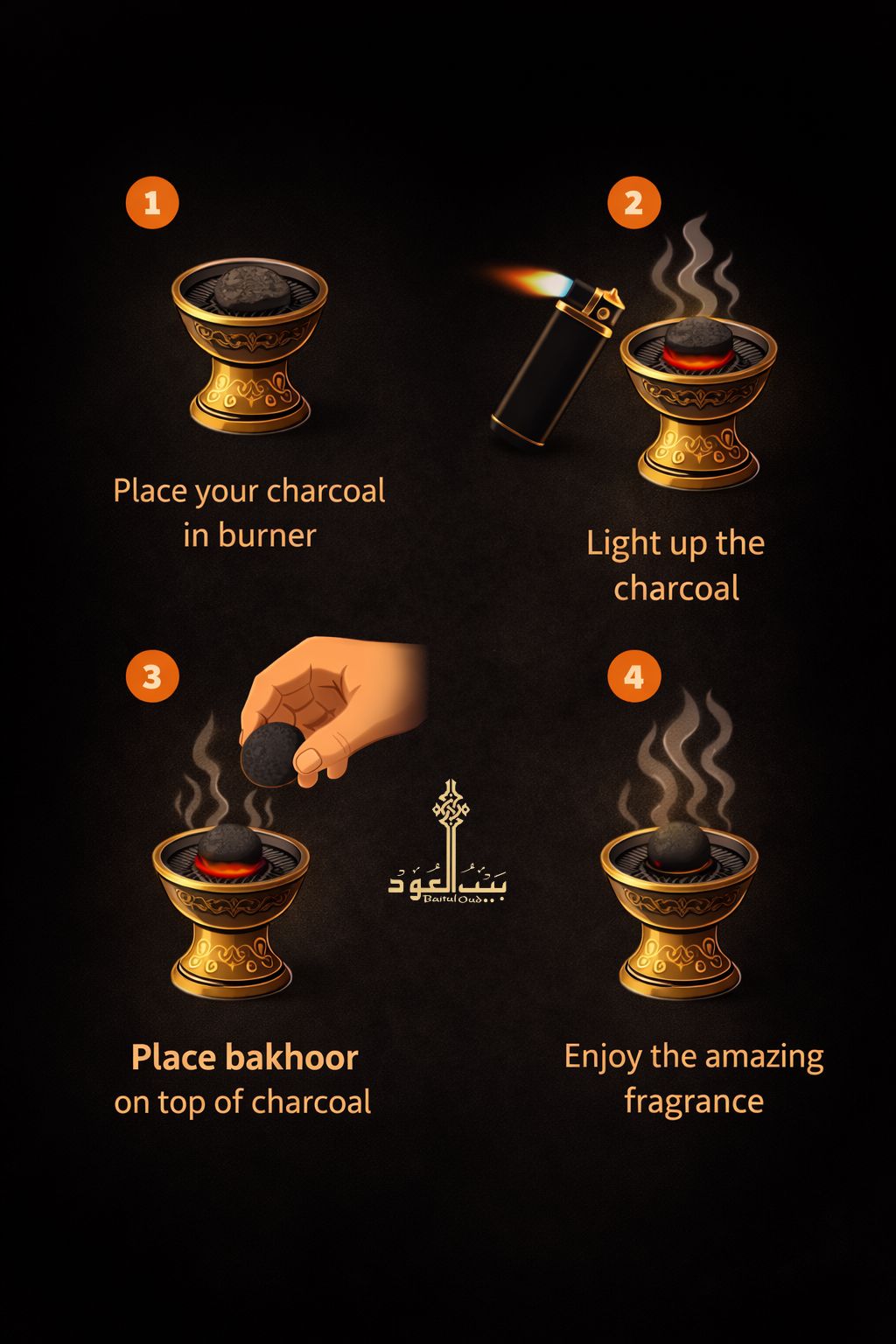 OUD MAKKAH BAKHOOR 100GMS ( PREMIUM BAKHOOR BY BAITULOUD )